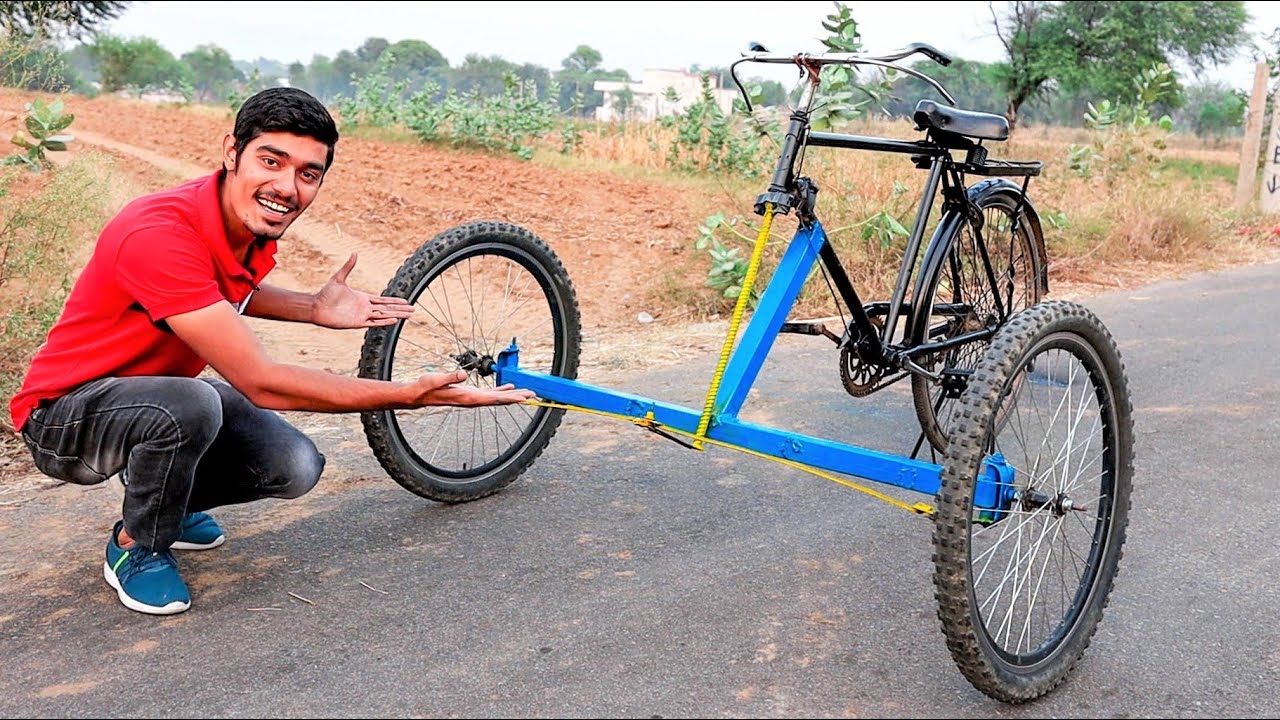 We Made Bicycle With Steering System | इस साइकिल के टायर गाडी जैसे घूमते है | Only One In India