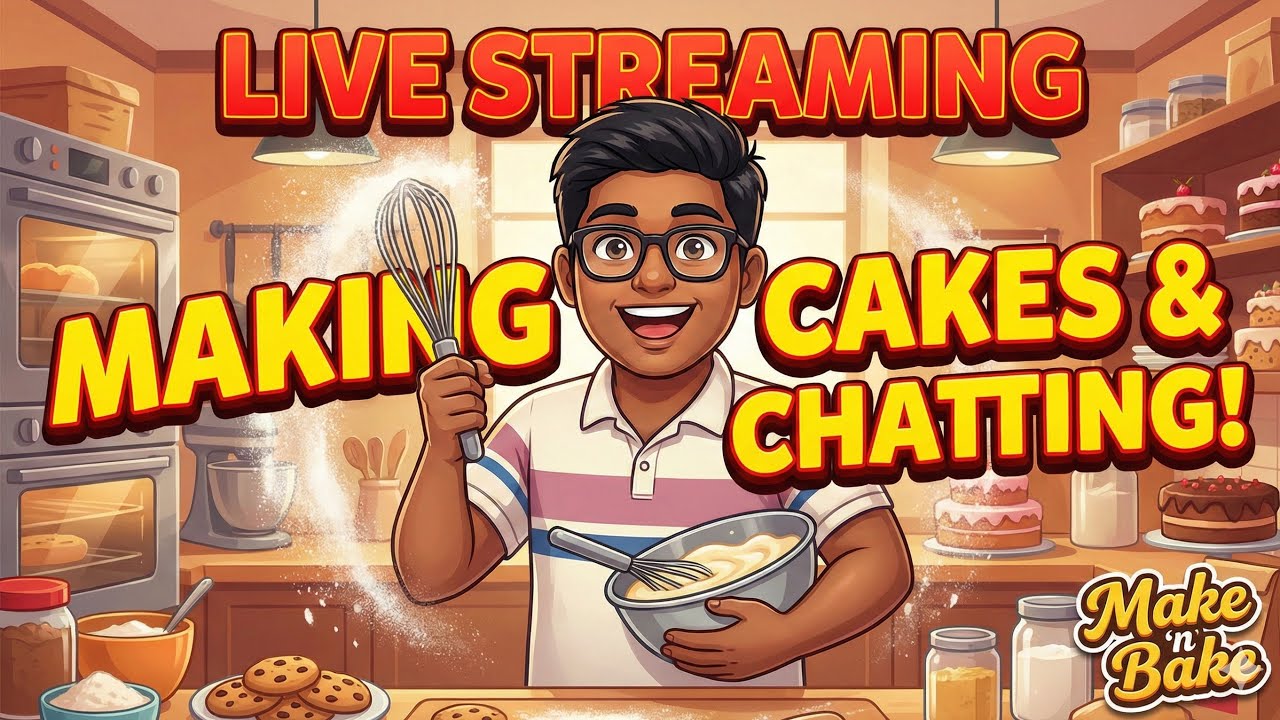 Cake Making + Fun Chat 🍰 | Make n Bake Bakery