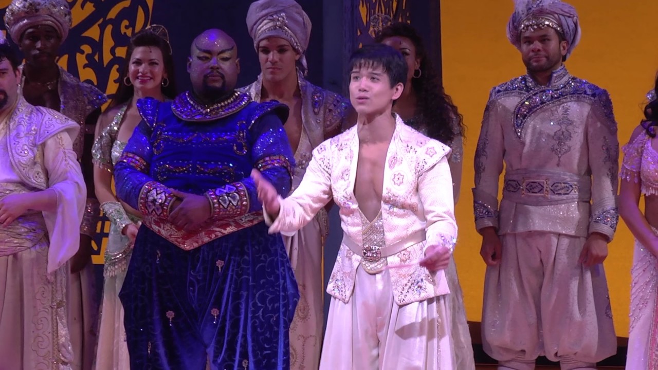 Aladdin - Curtain Speech by Telly Leung for The Actors Fund