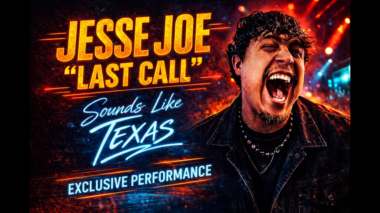 Jesse Joe – “Last Call” (Live In Studio) | Sounds Like Texas