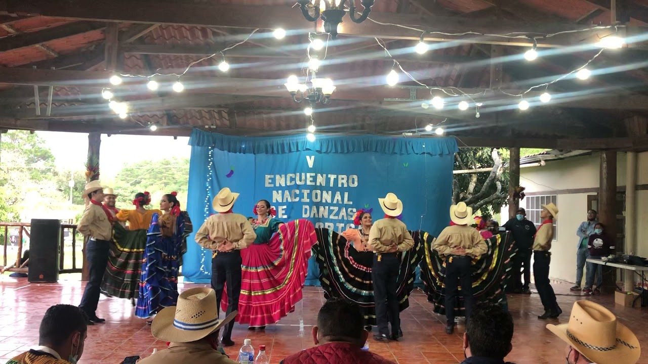 Ballet Folklórico Ópalo de Honduras-Danza Las Peinetas-Festival de Danzas Folklóricas el Marcalino