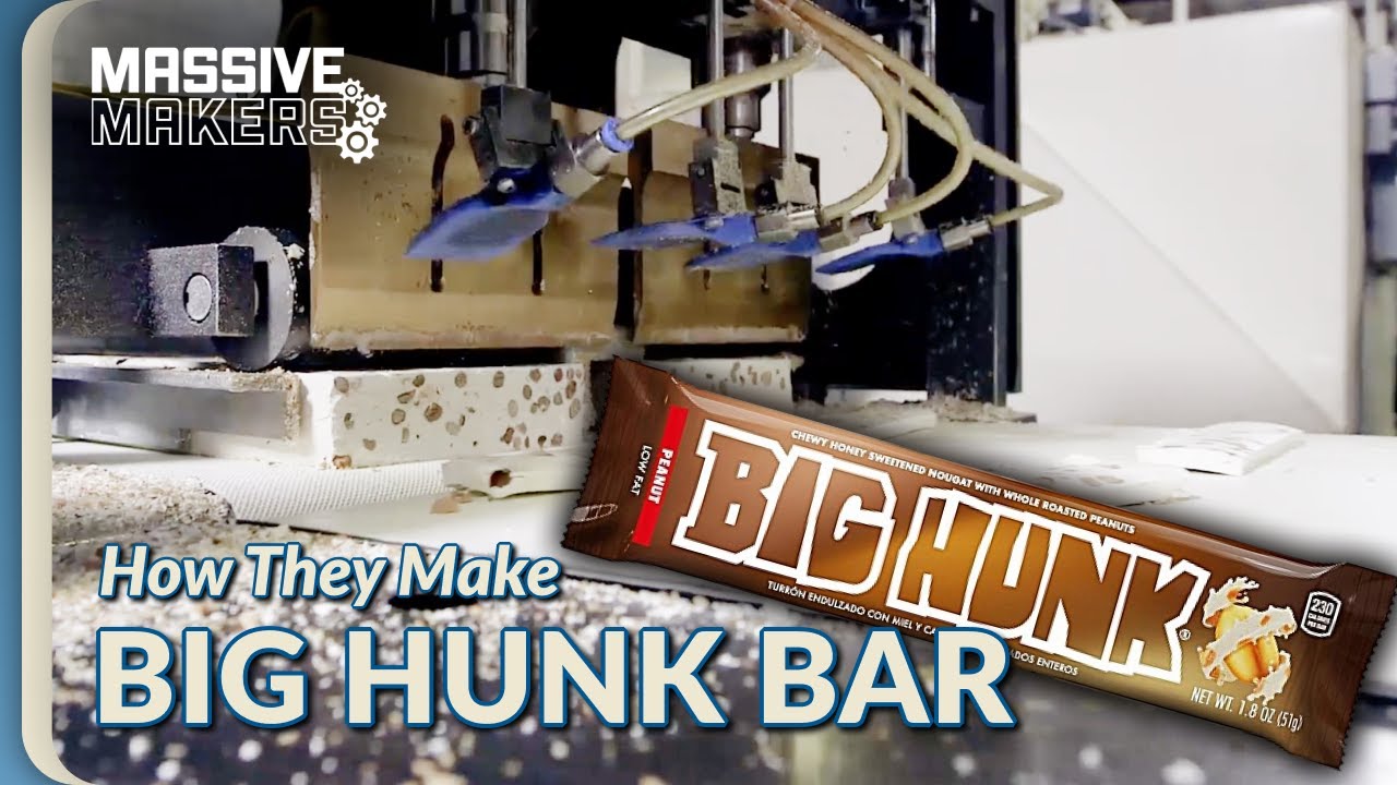 How Annabelle Candy Creates the Big Hunk Bar | Food Factory