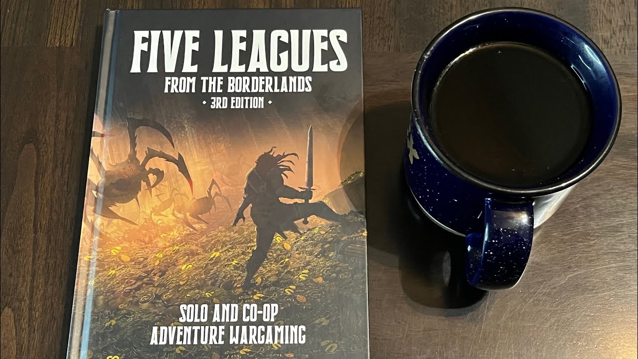 Coffee with Kilroy - Five Leagues From The Borderlands (Modiphius) - SFFS