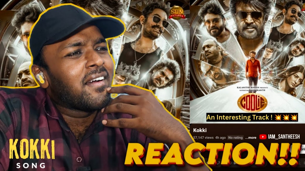 COOLIE - Kokki Audio Song | REACTION!! 