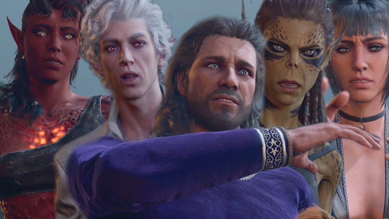 Trying To Bite All Companions - Dark Urge - Baldur's Gate 3
