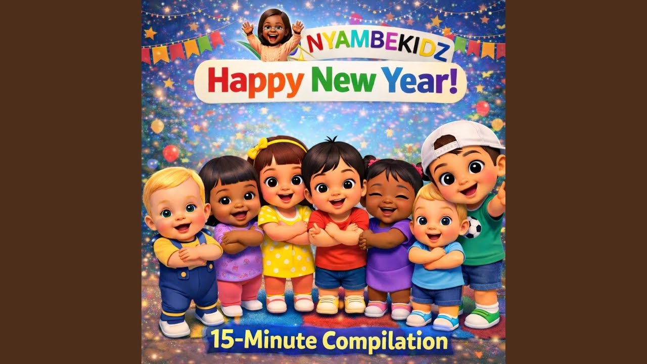 NEW YEAR Compilation For KIDS l 15 min Non-Stop