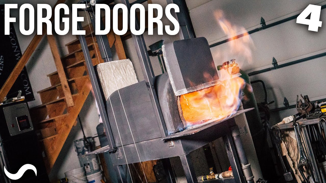 MAKING FORGE DOORS!!! Part 4
