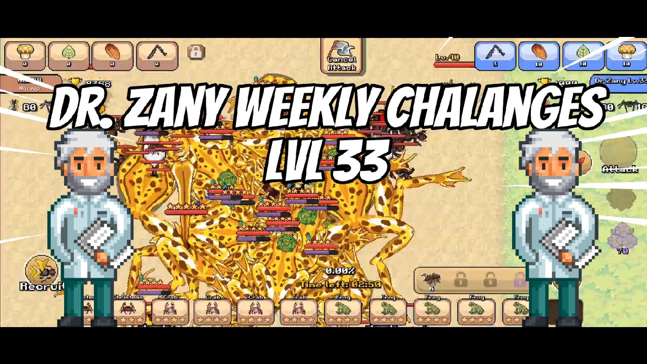 Pocket Ants: Dr. Zany's challenge Lvl 33