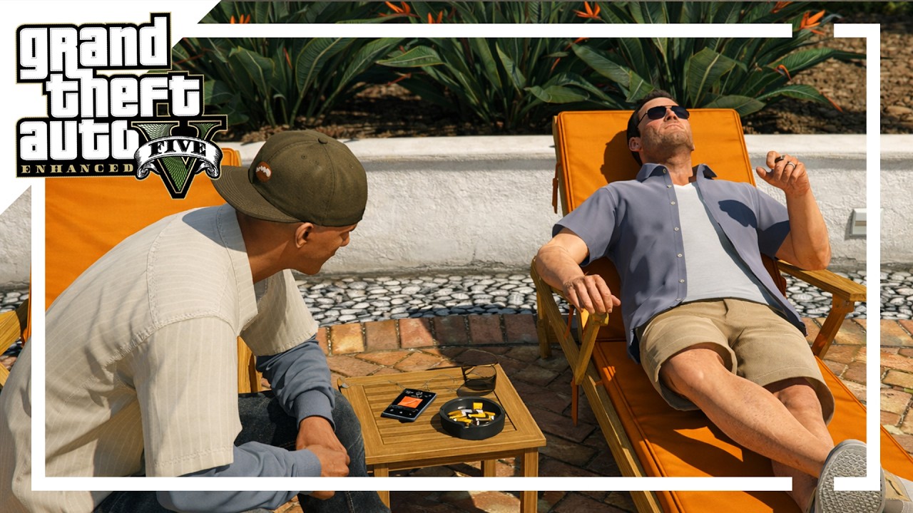 #05 - Franklin Salvando o Dia! 😎 Pai/Filho – GTA V Enhanced Ultrawide