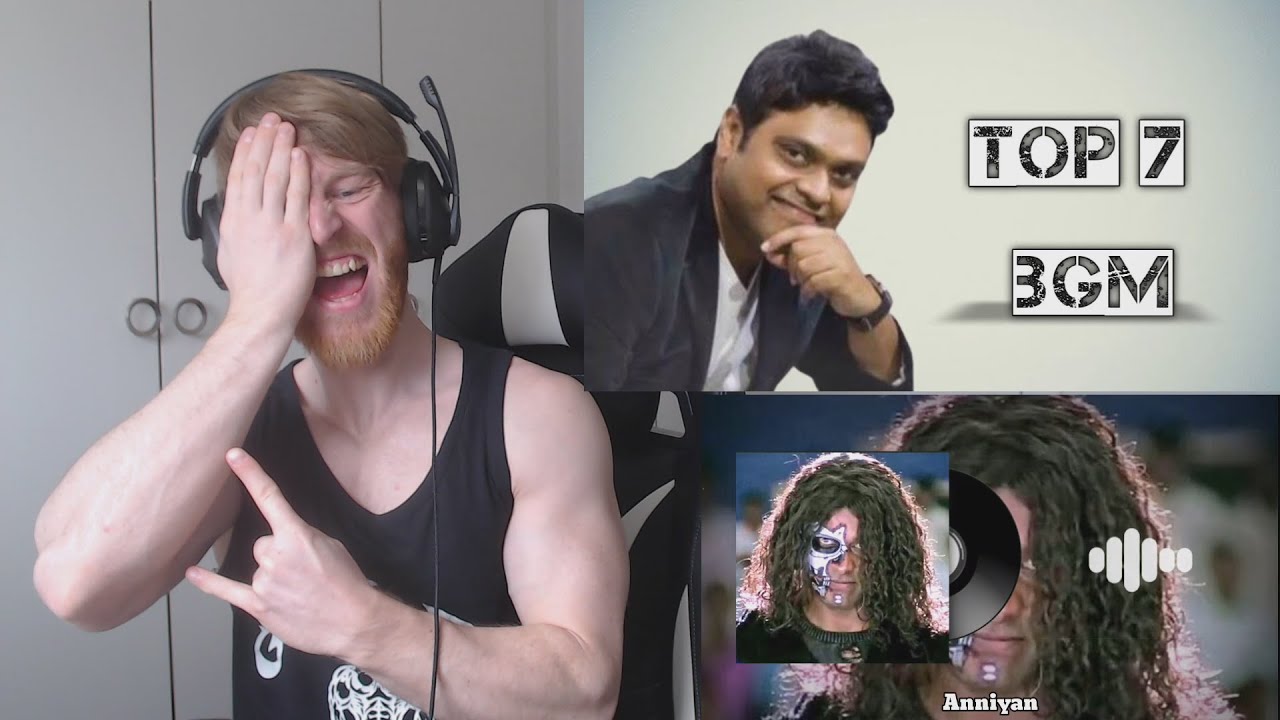 Top 7 Harris Jayaraj Bgm's • Reaction By Foreigner - Spyder, Iru mugan, Ghajini, Yennai Arindhal