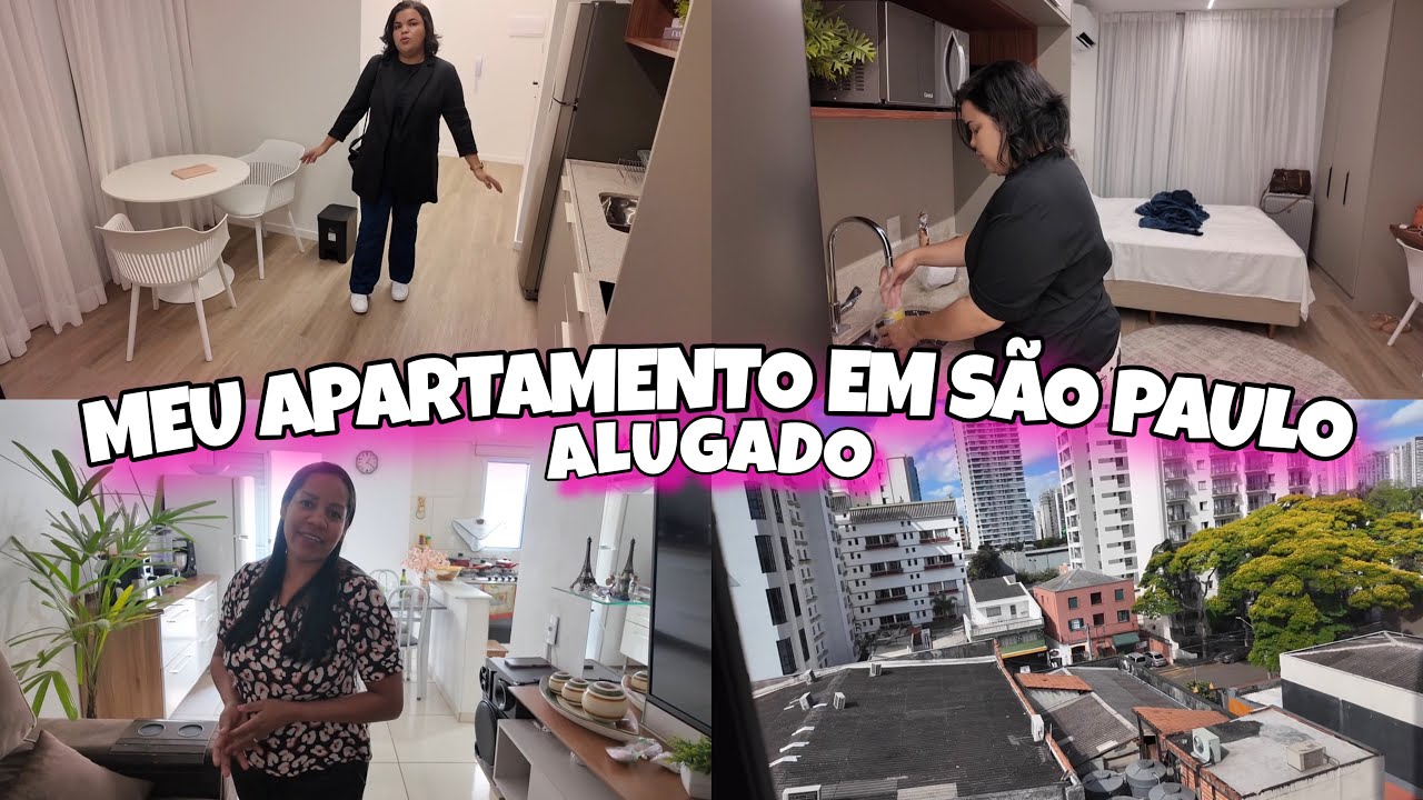 ALUGUEI UM APARTAMENTO EM SÃO PAULO + TOUR COMPLETO,FIQUEI COM MEDO 😦DIAS MARAVILHOSOS EM SÃO PAULO