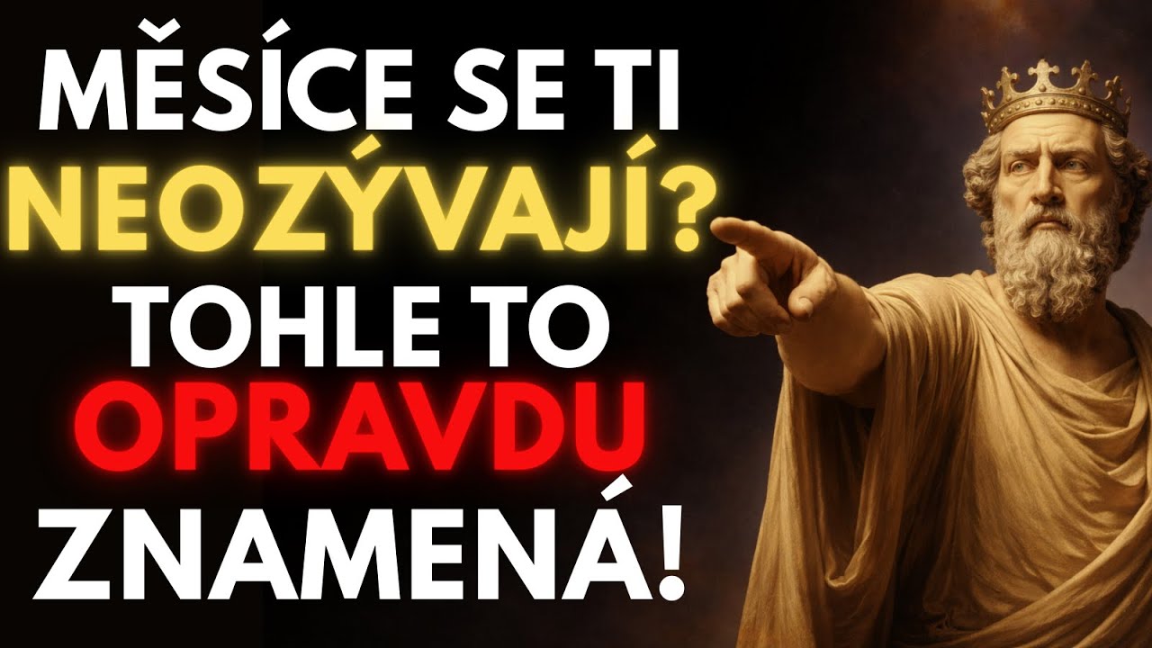 Pokud Se Měsíce Neozývají… Tohle Ti Tím Opravdu Říkají Oni | Stoicismus