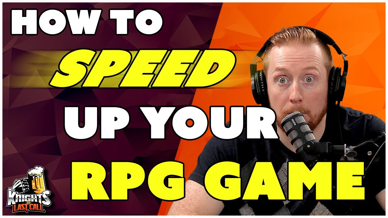 SPEEDING up the GAME session!!  Does your D&D or Pathfinder game need a HASTE spell??