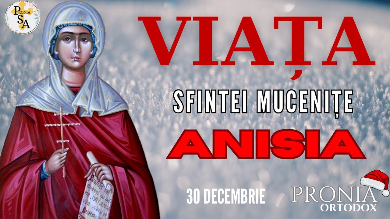 Viața Sfintei Mucenițe ANISIA cea din Tesalonic #proniaortodox  #vietilesfintilor #ortodox #crestin