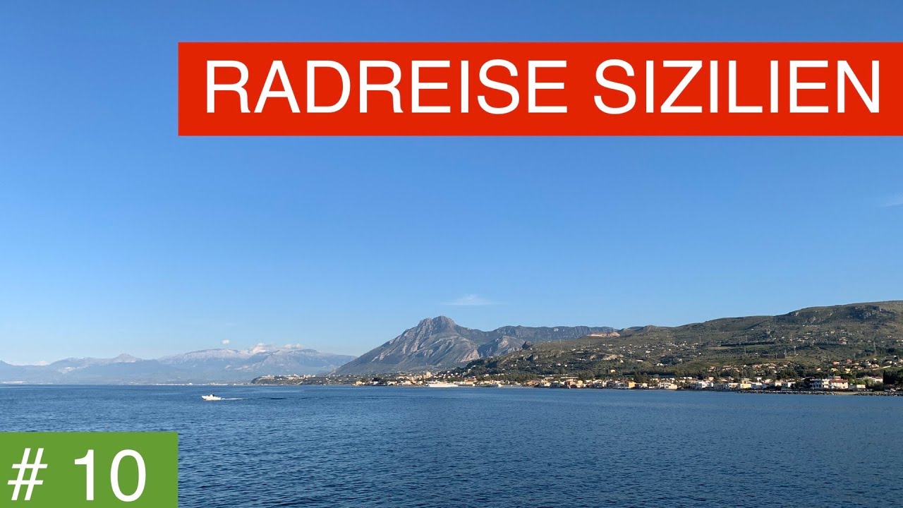 🇮🇹 Radreise Sizilien | Von Balestrate über Palermo nach San Nicola l‘Arena