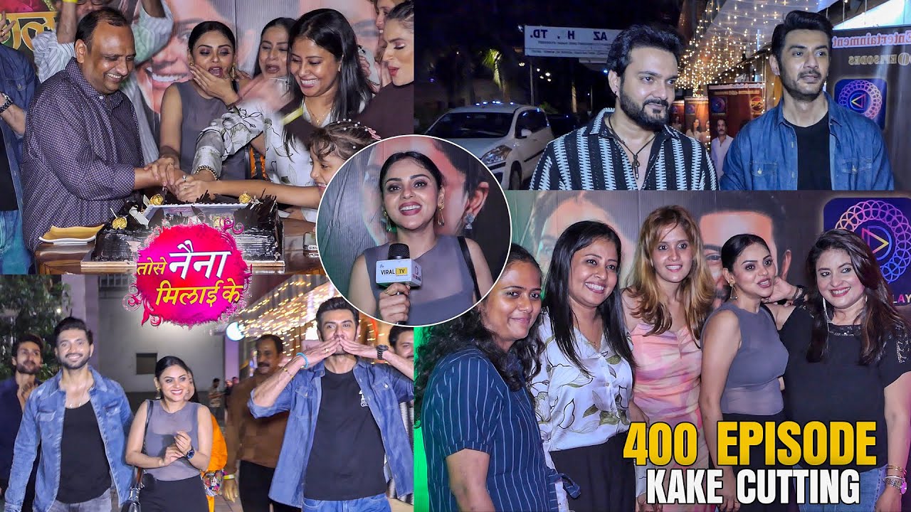 Tose Naina Milaike 400 Episode Complete Celebrations | On Location