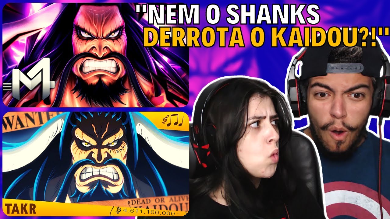 2 EM 1 ONE PIECE! 🔥😱 Kaidou - 100 Feras | M4rkim e TAKERU - Yonkou [Kaido] REACT
