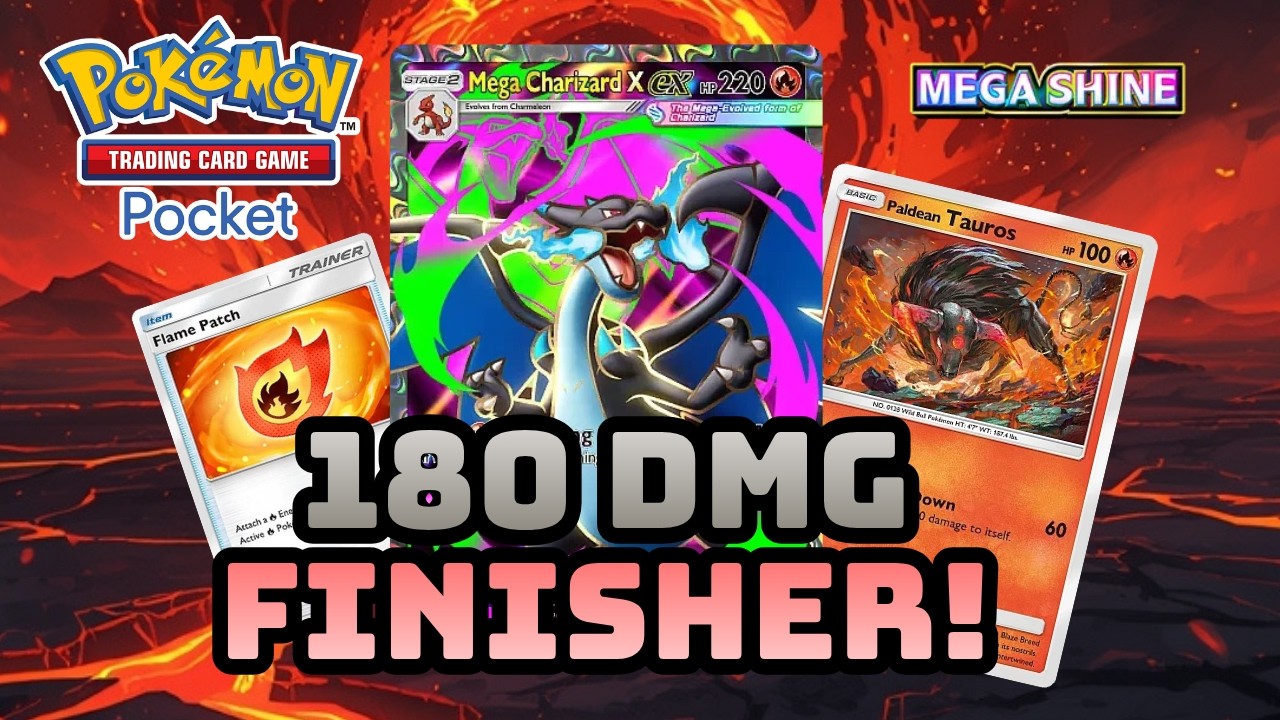 THE PERFECT FINISHER! Mega Charizard X ex Deck | Pokemon TCG Pocket