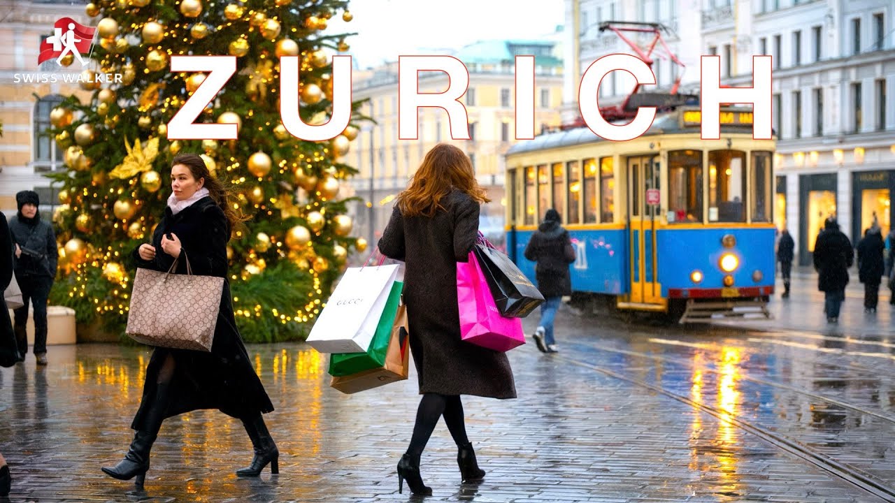 Zurich Black Friday Walking Tour: Crowds, Deals & City Atmosphere 🇨🇭