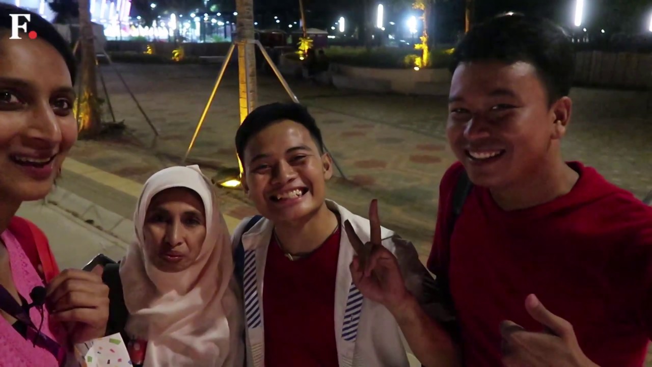 Getting into the Asian Games Opening Ceremony