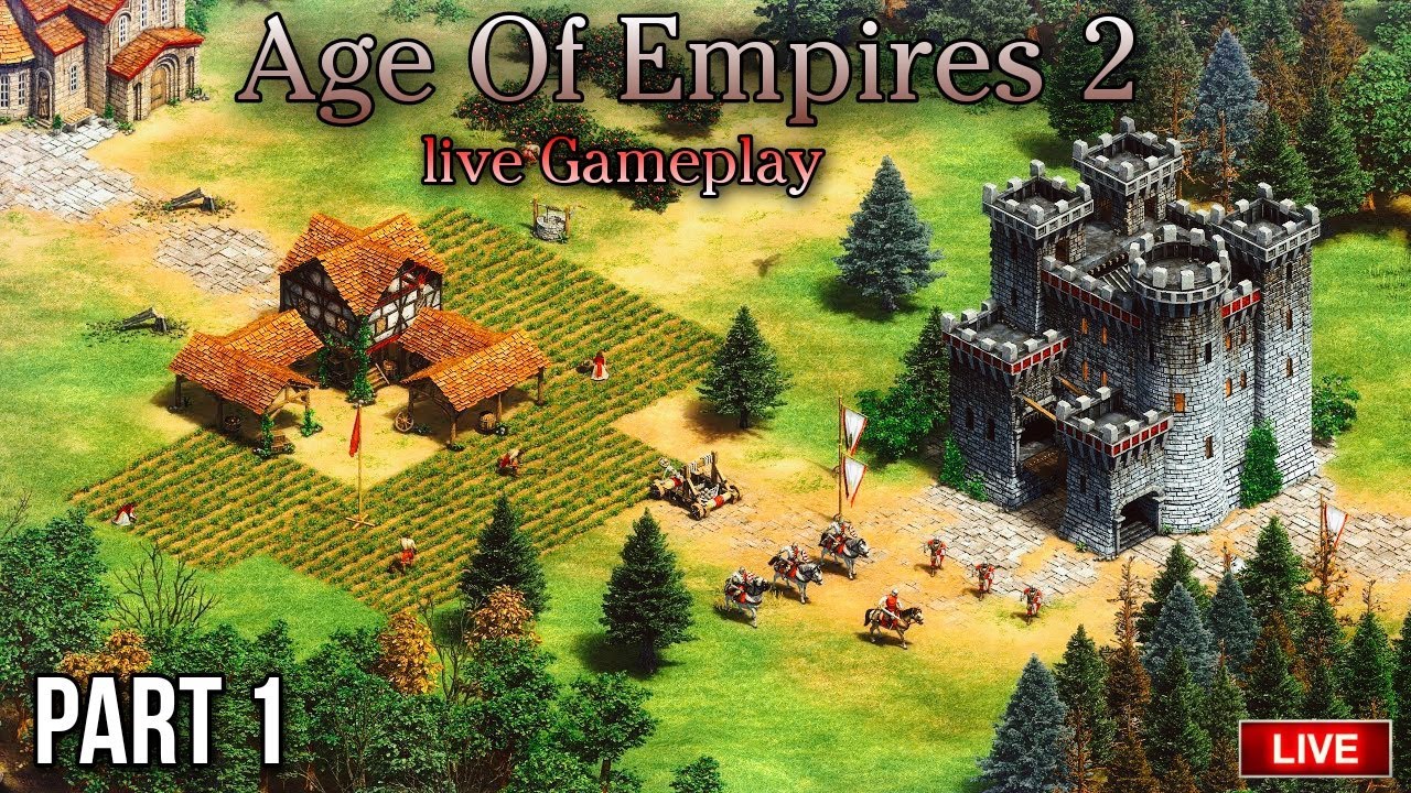 Age of Empires II: Definitive Edition LIVE 🔴 | Epic Strategy Battles| AOE2 DE Live