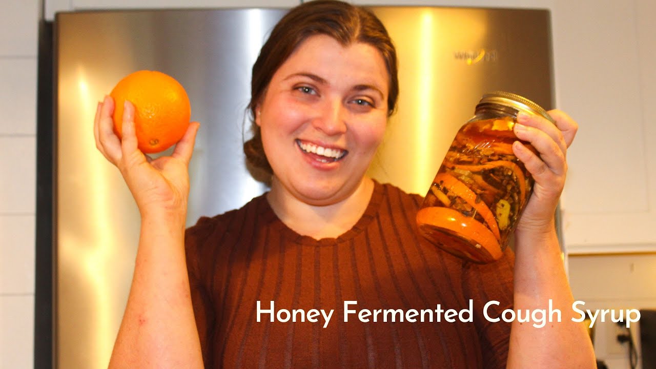 Homemade Cough Syrup | Ginger Turmeric Orange Lemon Recipe