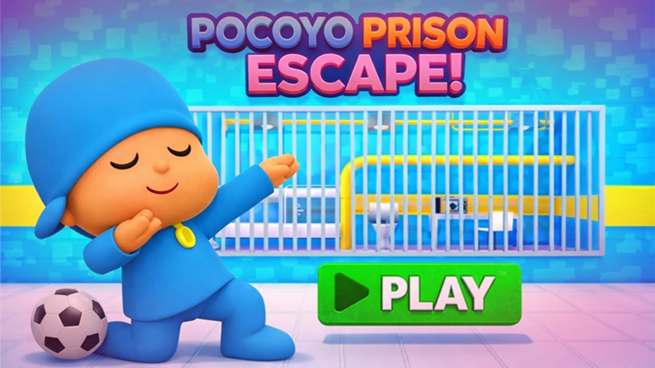 POCOYO TOYS PRISON RUN roblox game!