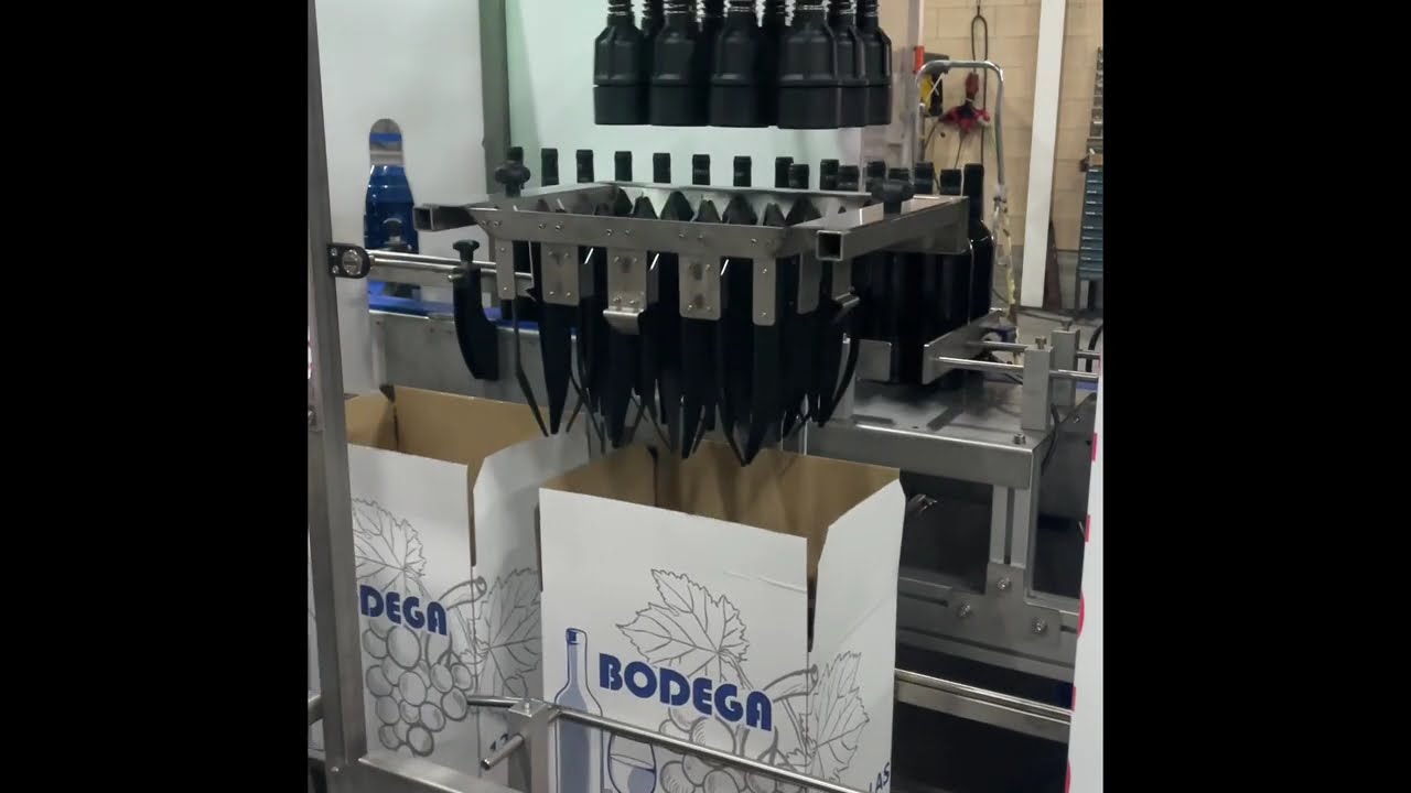 Encajadora automática de botellas CPA-F