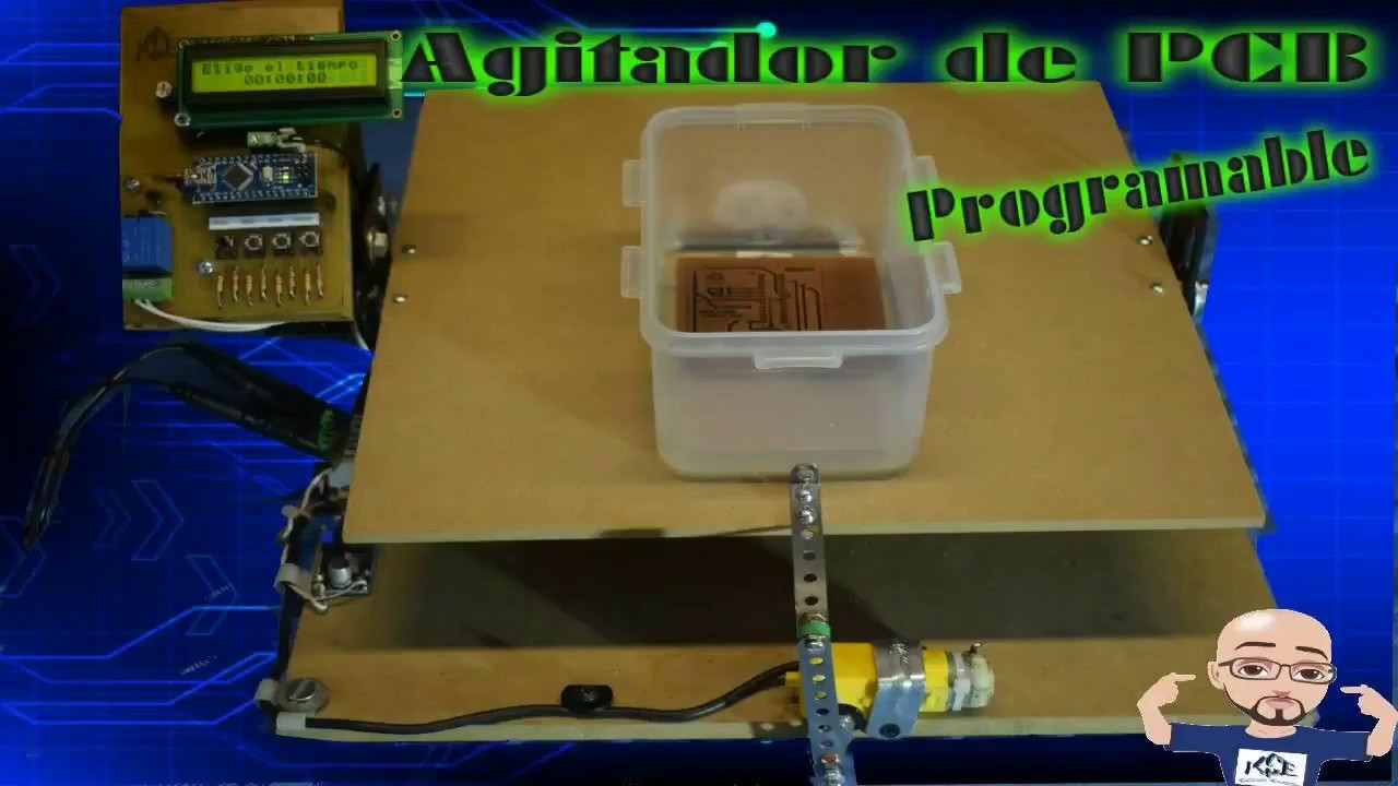 🌠Agitador PROGRAMABLE para PCB (DIY) 🖥️