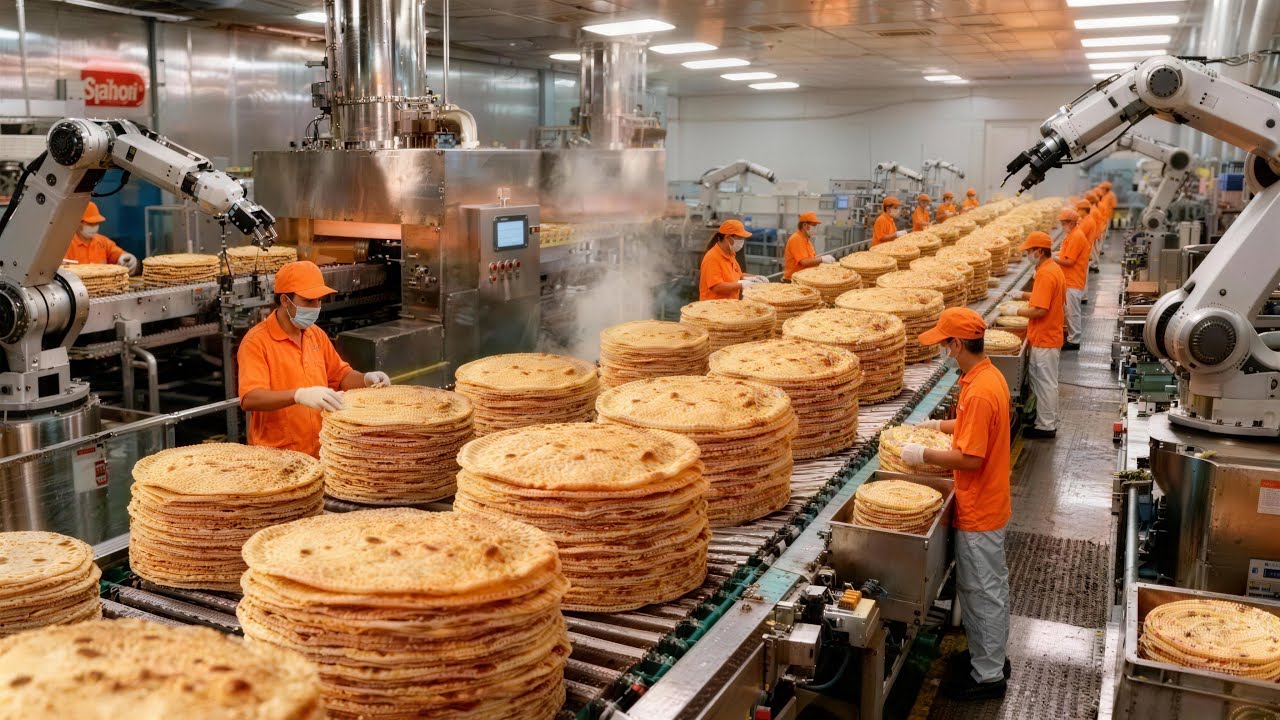 Inside a Modern Chapati Factory | The Flavour of India’s Iconic Roti 