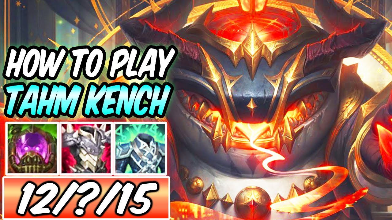 Best DMG as Tank - HOW TO PLAY TAHM KENCH TOP GUIDE ARCANA SKIN | Build & Runes | League of Legends