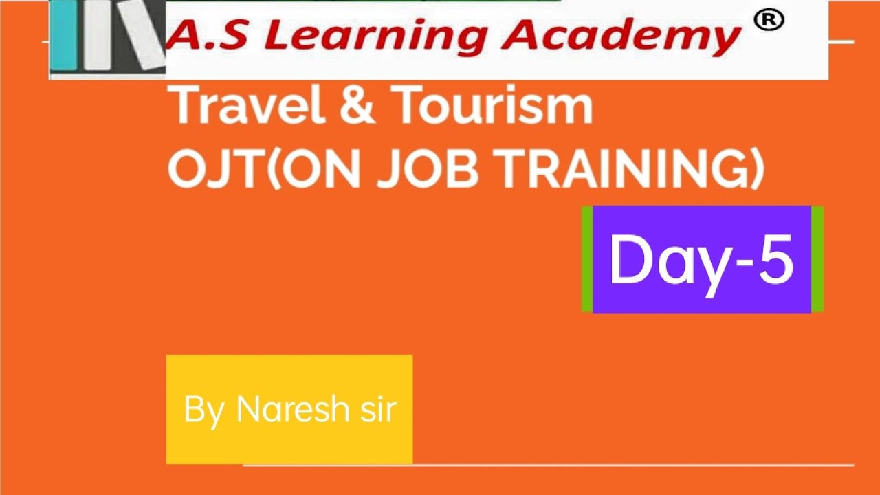 #Travel_Tourism_OJT