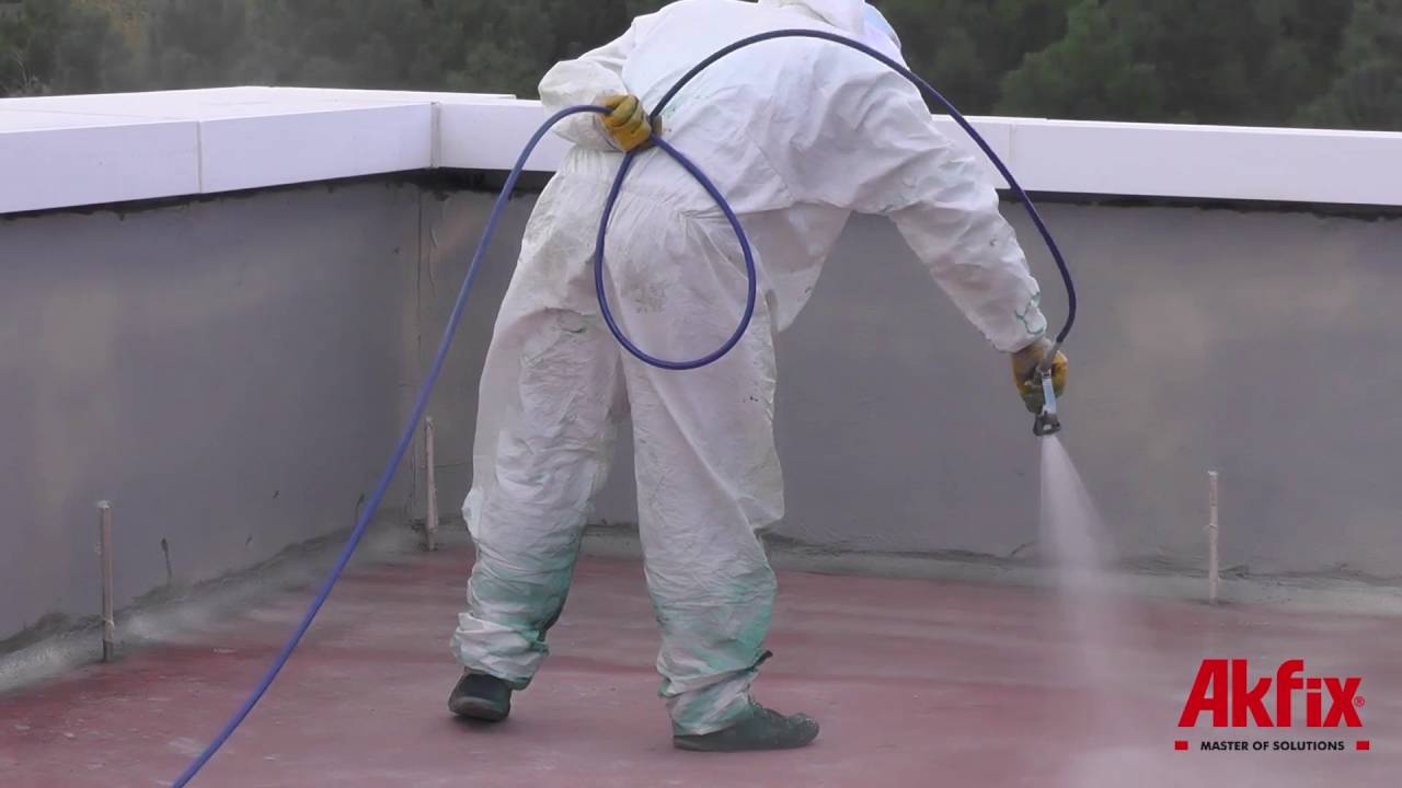 Akfix Coating Polyurea application