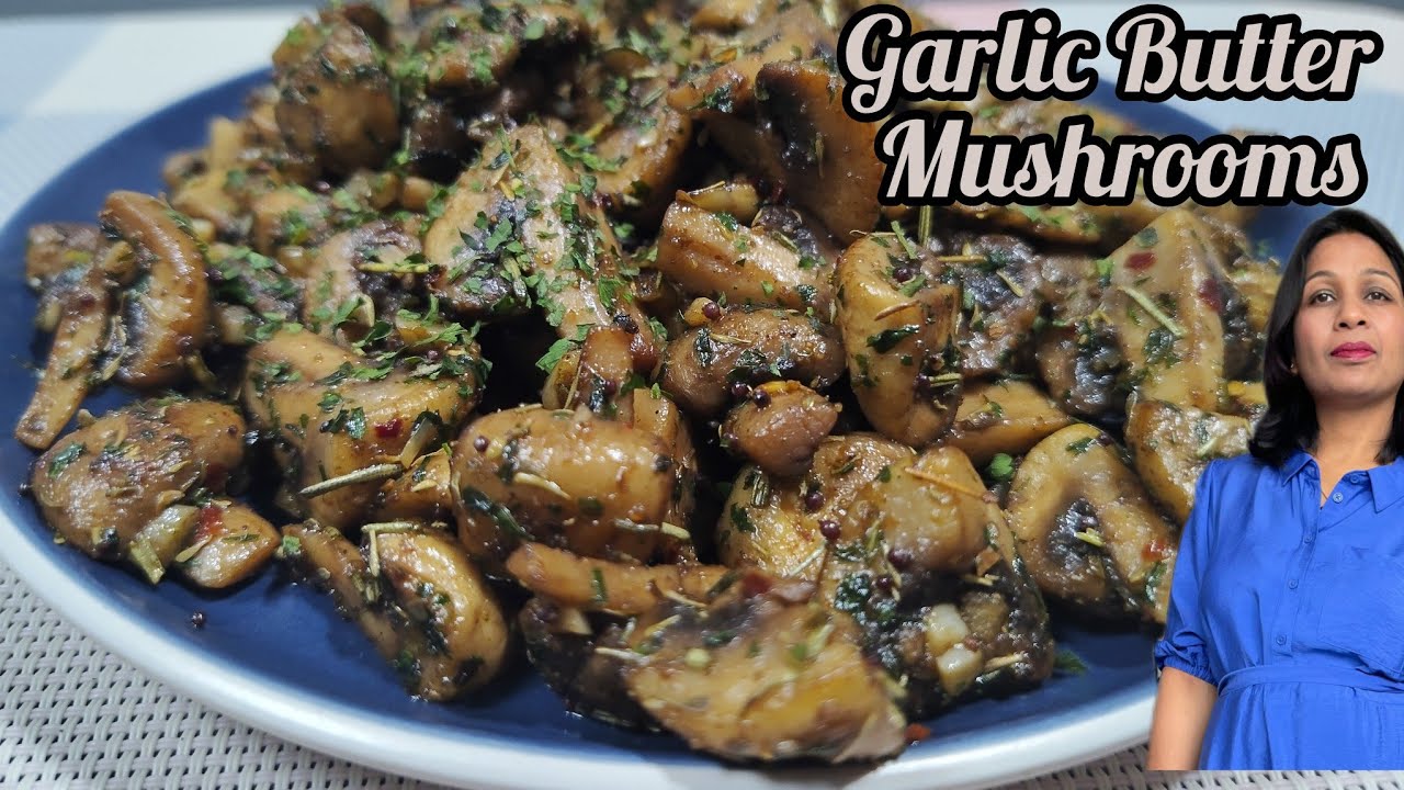 Garlic Butter Mushrooms -The ONLY Garlic Butter Mushroom Recipe You’ll Ever Need