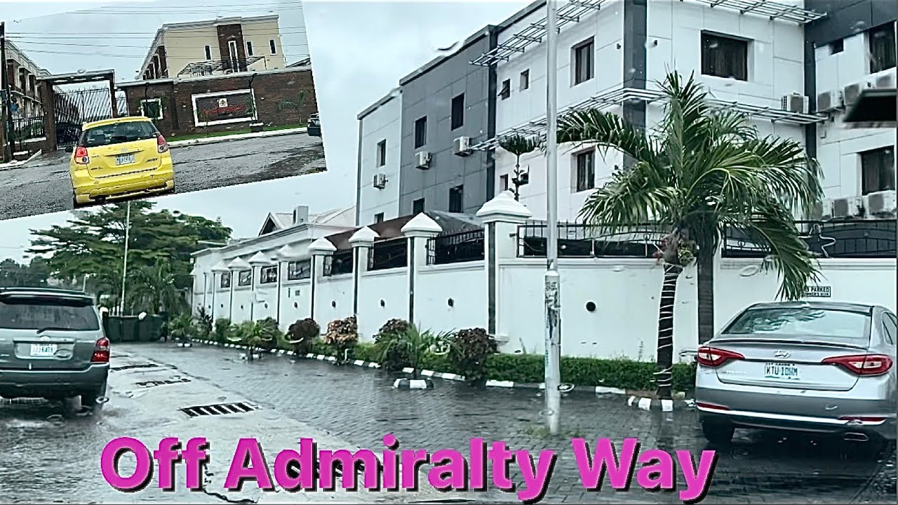 Lagos Rainy Drive, Off Admiralty, Lekki Phase 1 | HD