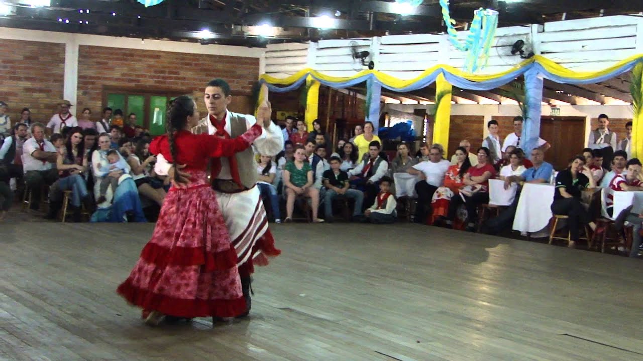1ºLugar Dança de Salão Adulto - Chamamé - CTG Estância Colorada 10ºRT
