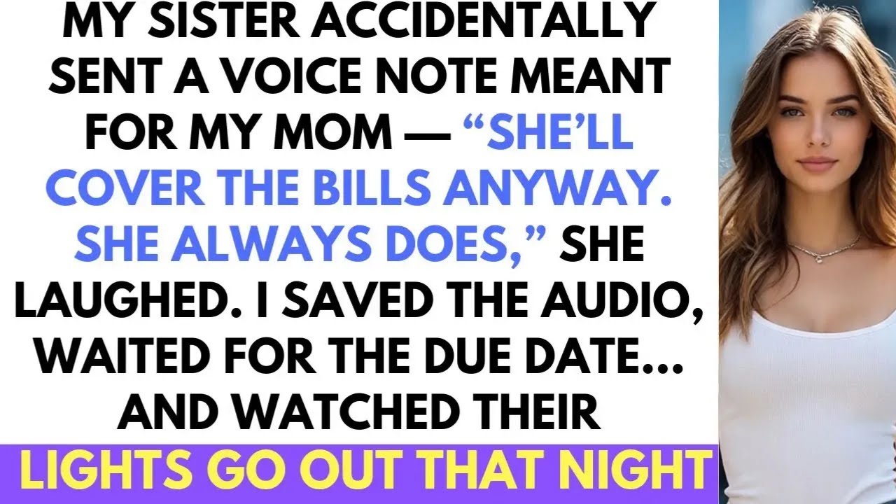 My Sister Mocked Me in a Voice Note For Helping Them Out — So I Waited for the Due Date And