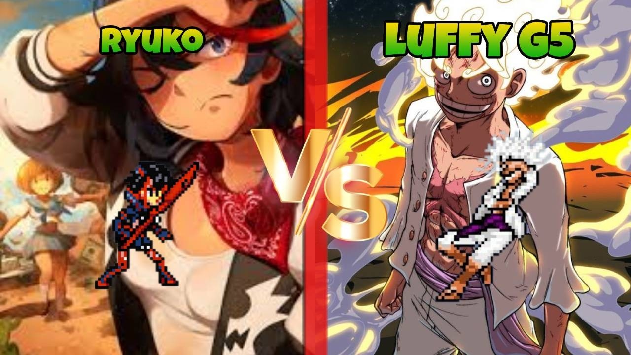 Jump Force MUGEN Ryuko vs Luffy G5