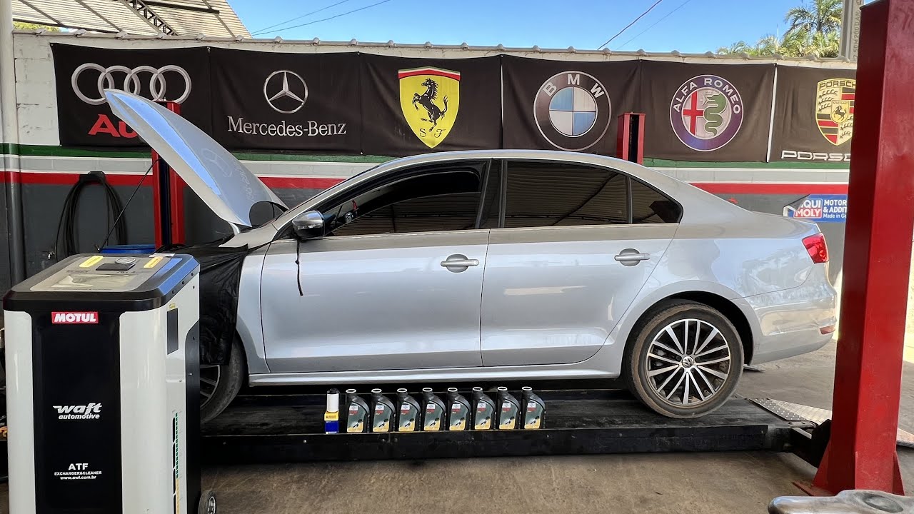 Troca de óleo câmbio DSG Jetta TSI