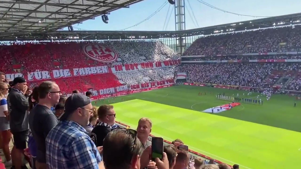 Schalke Fans Blocksturm in K&ouml;ln