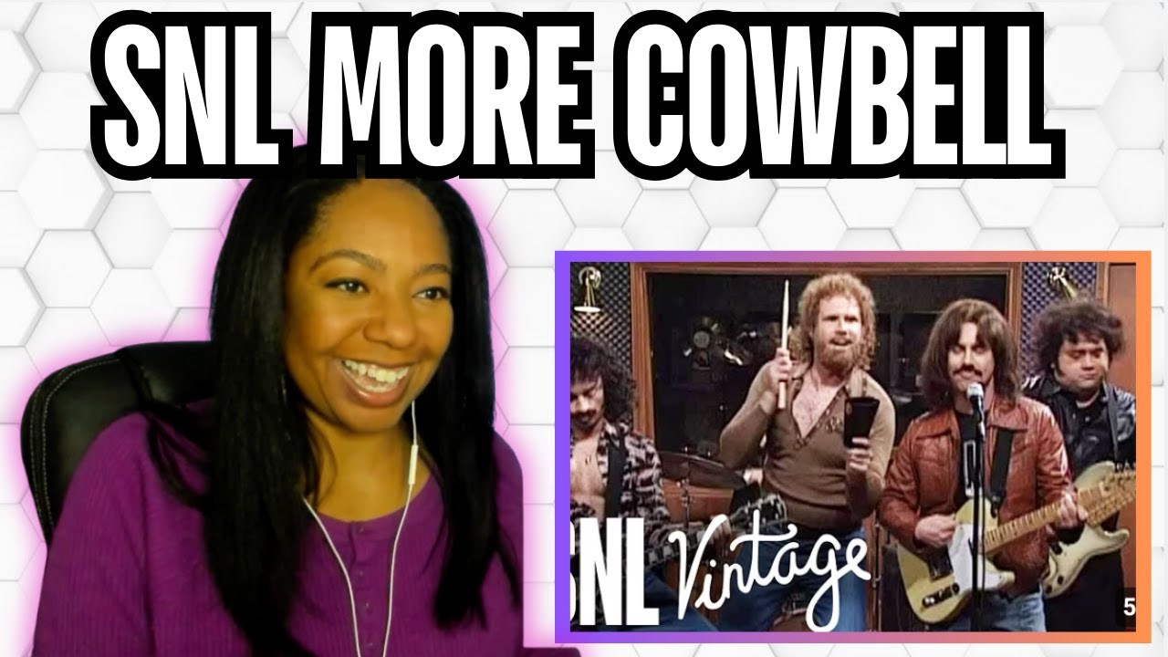 First Time Reaction to SNL-  More Cowbell