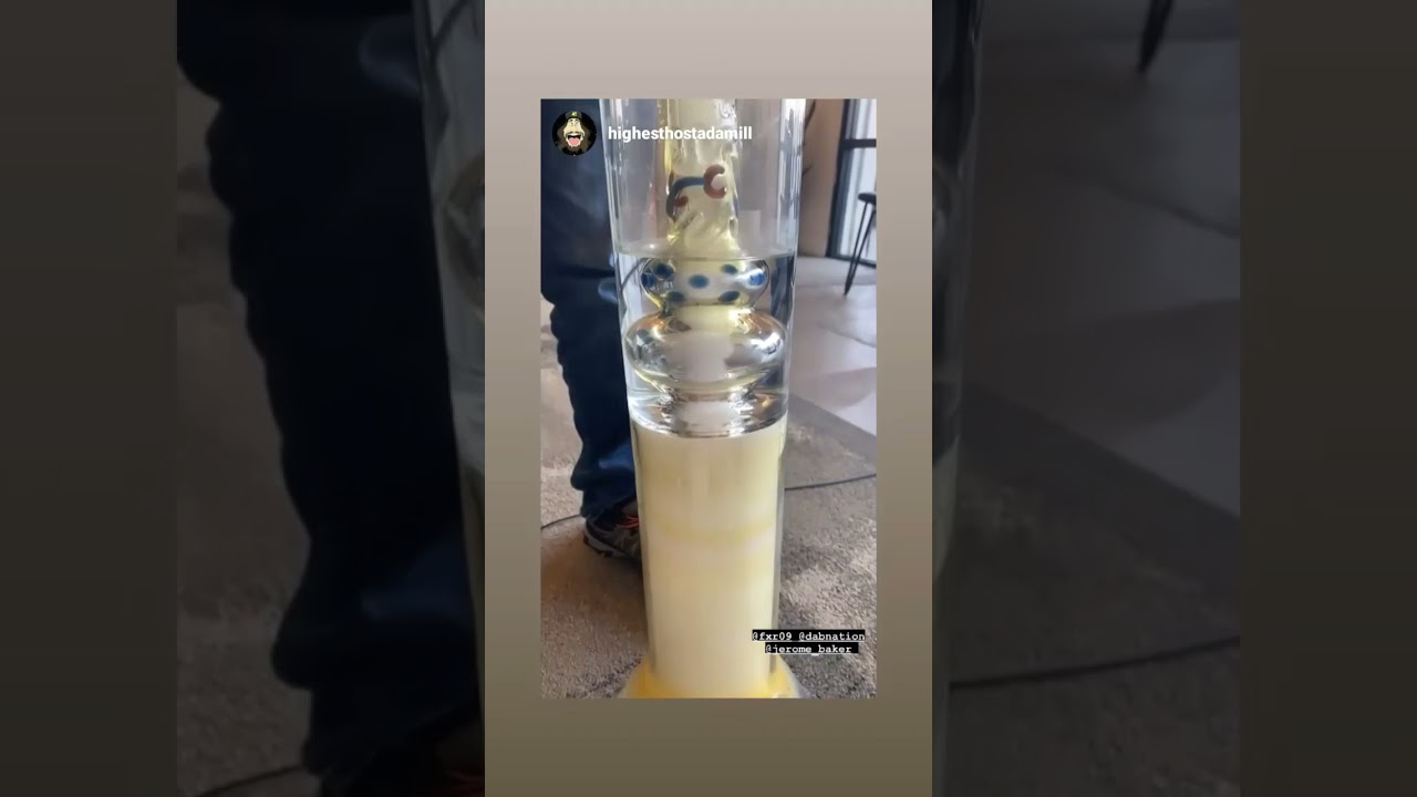 HUGE dabs off that Jerome Baker glass art! #jerome_baker #dabnation #highesthostadamill #fxr09 #dabs