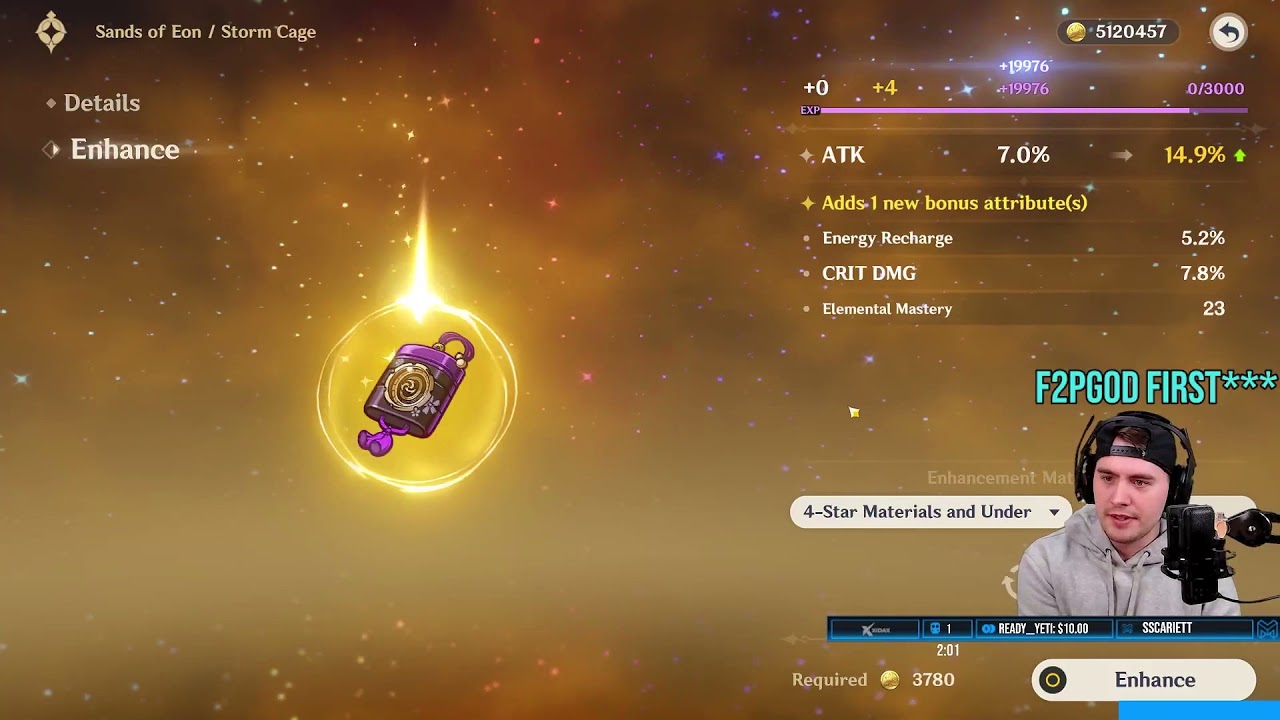 Mtashed's Artifact Luck Is Unbelievable...