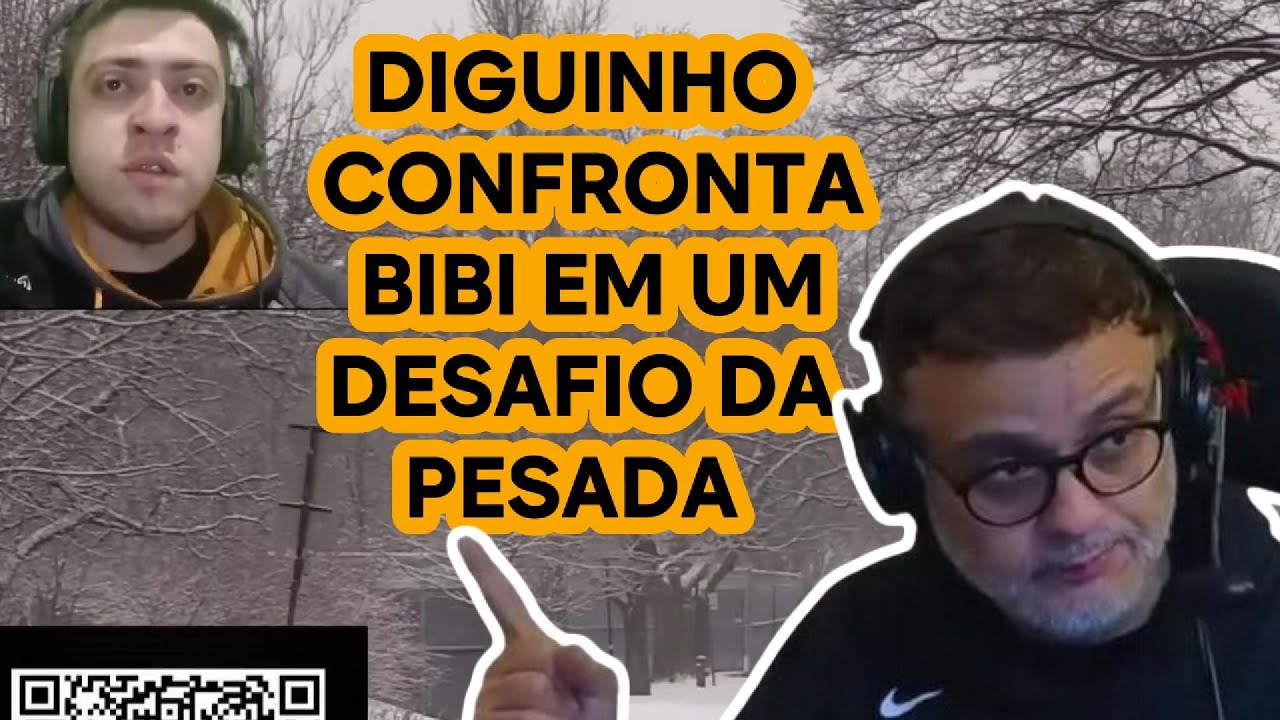 DIGUINHO APONTA O DEDO NA CARA DO BIBI E LANÇA O DESAFIO.(25.05.2025)