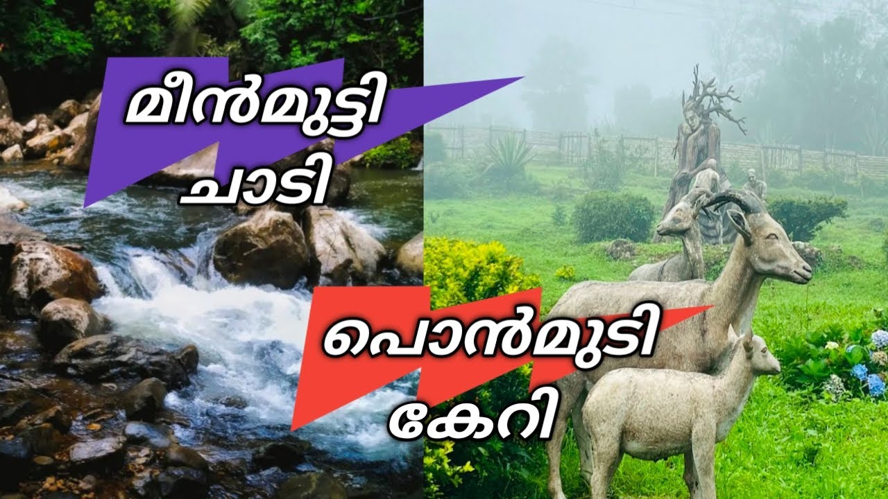 Ponmudi hill station | Places to visit in Trivandrum | Meenmutty waterfall | Kerala tourism