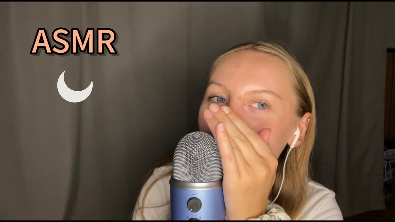#asmr  - mots déclencheurs très proche du micro