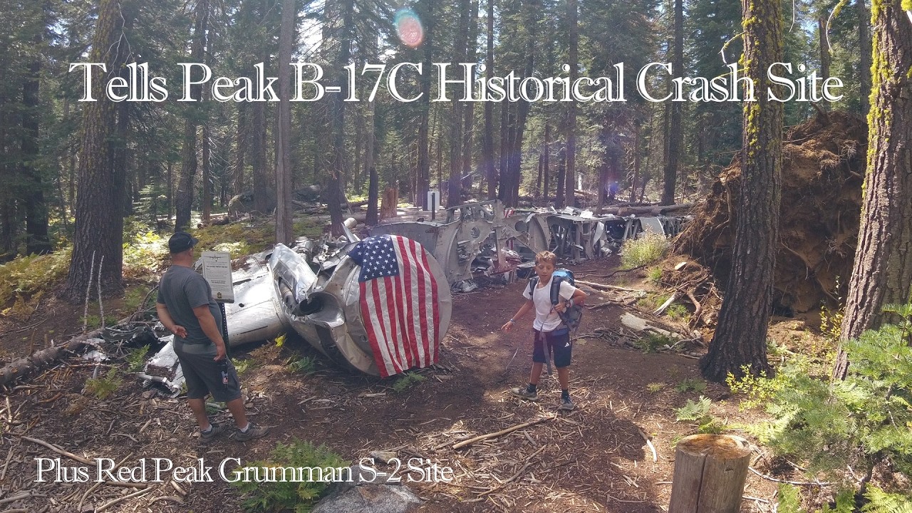 Tells peak B-17C Historical Crash Site