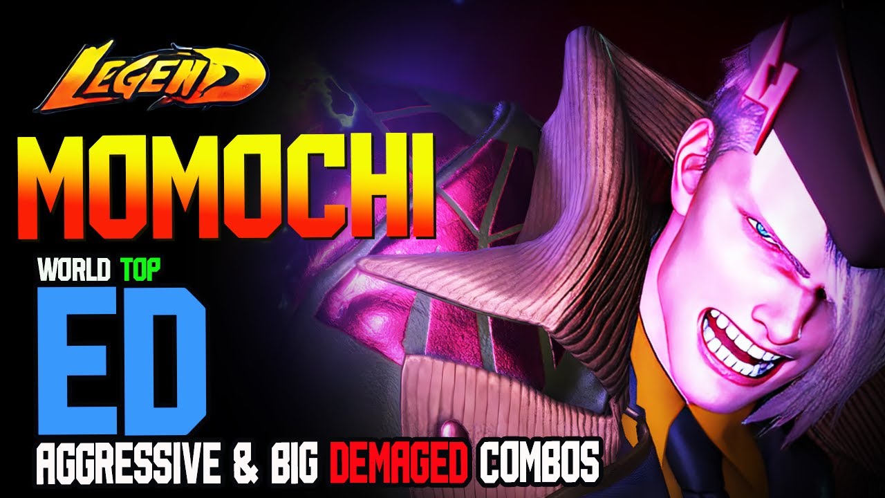 SF6🔥 Momochi World Best (ED) Aggressive & Big Damaged Combos !🔥Top Ranked Match 🔥SF6 DLC Replays🔥