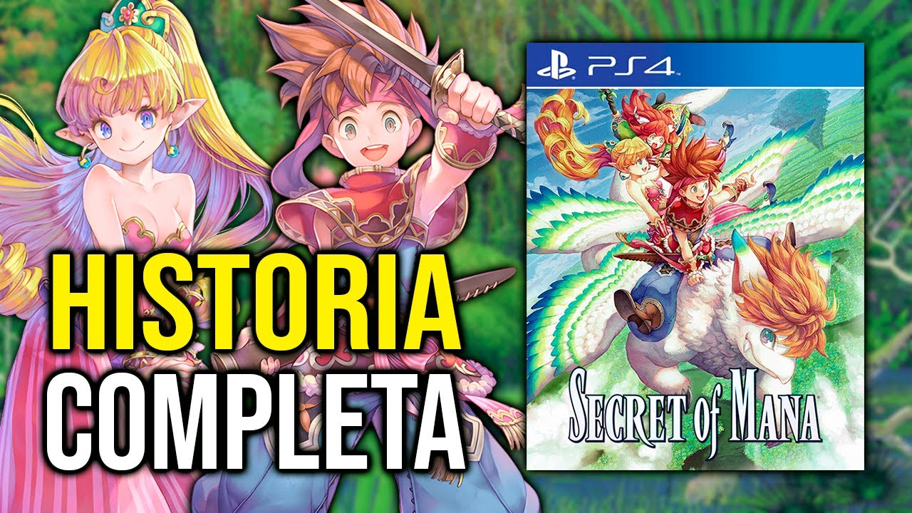SECRET OF MANA:  UN RPG CLASICO Y NOSTALGICO (HISTORIA COMPLETA)