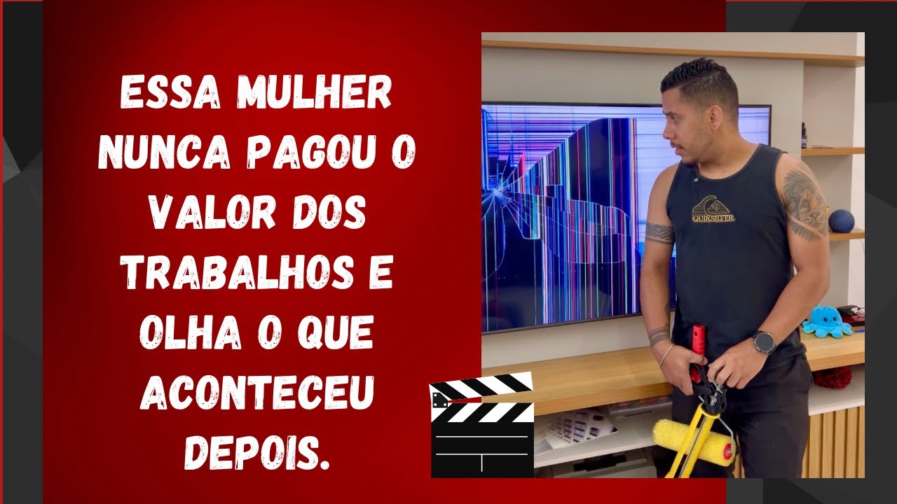 Essa mulher nunca pagou o valor dos trabalhos e olha o que aconteceu depois.